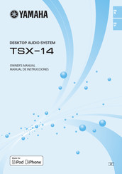 Yamaha TSX-14 Manual De Instrucciones