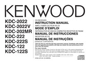 Kenwood KDC-222 Manual De Instrucciones