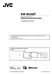 JVCKENWOOD JVC KW-M25BT Manual De Instrucciones