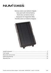 Num'axes NGPIEACC021 Manual De Instrucciones