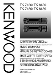 Kenwood TK-8189 Manual De Instrucciones