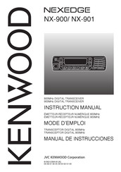 Kenwood Nexedge NX-900 Manual De Instrucciones