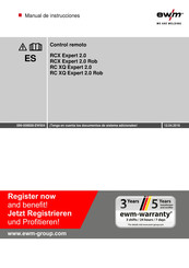 EWM RC XQ Expert 2.0 Rob Manual De Instrucciones