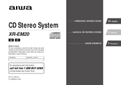 Aiwa XR-EM20 Manual De Instrucciones