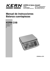 KERN CXB 15K5NM Manual De Instrucciones