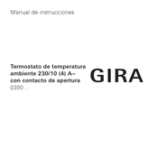 Gira 0390 Serie Manual De Instrucciones