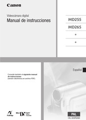 Canon MD255 Manual De Instrucciones