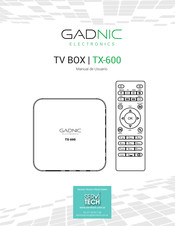 Gadnic TX-600 Manual De Usuario