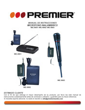 Premier MIC-5002 Manual De Instrucciones