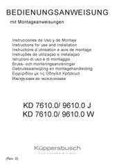 Kuppersbusch KD 7610.0 J Instrucciones De Uso