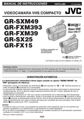 JVC GR-FXM39 Manual De Instrucciones