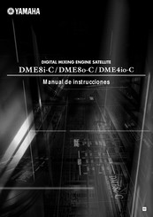Yamaha DME4io-C Manual De Instrucciones
