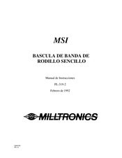 Milltronics PL-319-2 Manual De Instrucciones