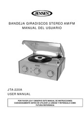 Jensen JTA-220A Manual Del Usuario