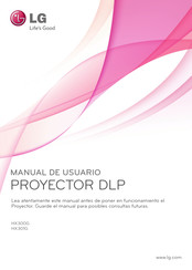 LG HX301G Manual De Usuario