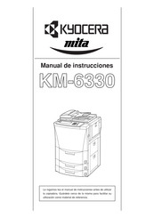 Kyocera Mita KM-6330 Manual De Instrucciones