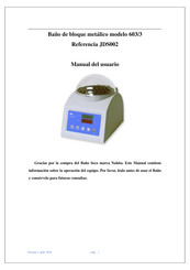 Auxilab JDS002 Manual Del Usuario