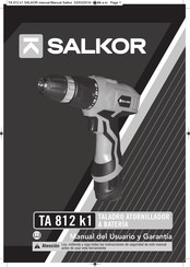 SALKOR TA 812 k1 Manual Del Usuario Y Garantía