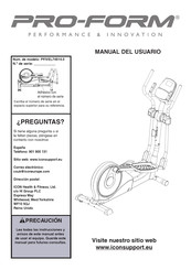 Pro-Form PFIVEL74514.0 Manual Del Usuario