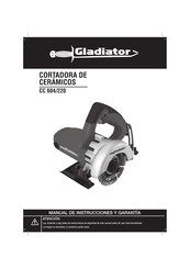 Gladiator CC 604/220 Manual De Instrucciones Y Garantía