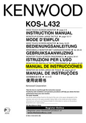 Kenwood KOS-L432 Manual De Instrucciones