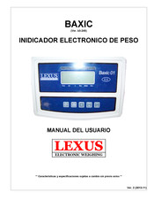 Lexus BAXIC 01 Manual Del Usuario