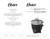Oster CKSTRCMS14R Manual De Instrucciones