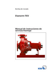 KSB Etanorm FXV Manual De Instrucciones