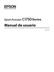 Epson AcuLaser C1750 Serie Manual De Usuario