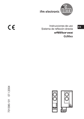 IFM Electronic efector200 OJ50 Serie Instrucciones De Uso