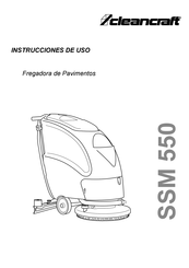 CleanCraft SSM 550 Instrucciones De Uso