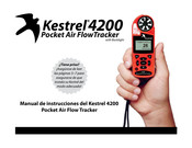 Kestrel 4200 Pocket Air Flow Tracker Manual De Instrucciones