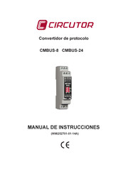 Circutor CMBUS-8 Manual De Instrucciones