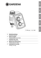 Gardena T 1030 plus Manual De Instrucciones