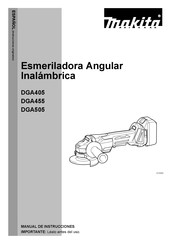 Makita DGA505 Manual De Instrucciones