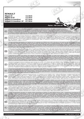 ECS Electronics RN-143-DX Instrucciones De Montaje