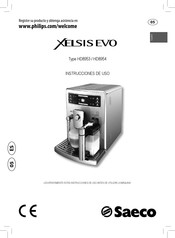 Saeco XELSIS EVO HD8954 Instrucciones De Uso