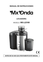 Mx Onda MX-LI2100 Manual De Instrucciones