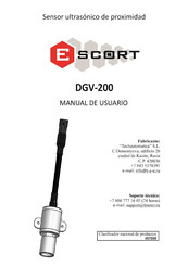 Escort DGV-200 Manual De Usuario