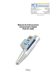 PCE Instruments PCE-HT 225E Manual De Instrucciones