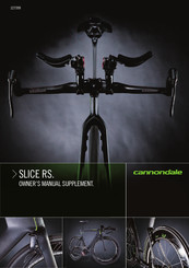 Cannondale SLICE RS Manual De Usuario