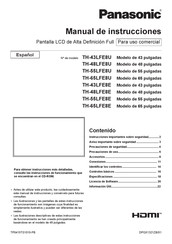 Panasonic TH-65LFE8U Manual De Instrucciones