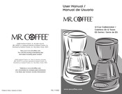 Mr Coffee ES Serie Manual De Usuario