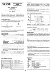 Novus N450D Manual De Instrucciones