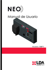 LDA Audio Tech NEO VAP 1 Manual De Usuario