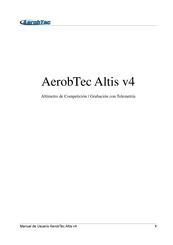 AerobTec Altis v4 Manual De Usuario