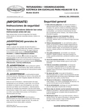 sunjoe SDJ616 Manual Del Operador