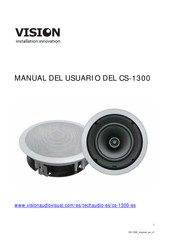 Vision CS-1300 Manual Del Usuario