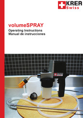 KREA Swiss volumeSPRAY Manual De Instrucciones