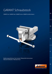 Garant 140 Manual De Instrucciones